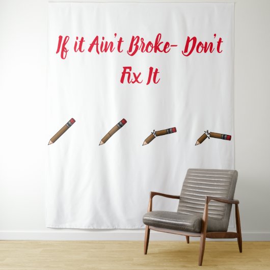 Wenn es keine Tapestry kaputt macht Wandteppich (Beispiel)