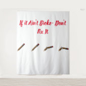 Wenn es keine Tapestry kaputt macht Wandteppich (Vorderseite)