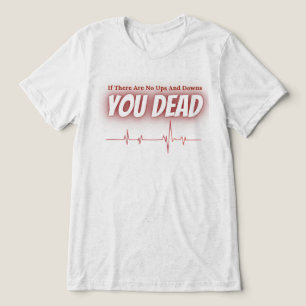 Wenn es keine Ups und Downloads gibt - ECG Life Qu Tri-Blend Shirt