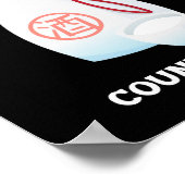 Wenn es Kpop und Soju betrifft, zählen Sie mich. Poster (Ecke)