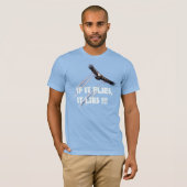 Wenn es lügt - Chemtrails T-Shirt (Vorne ganz)