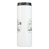 Wenn es mit dem Alter besser wird, bin ich großart Thermosbecher (Rückseite)