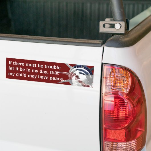 Wenn es muss Problem (Paine) geben Autoaufkleber (Auf Lkw)