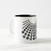 Wenn es neun 9 berüchtigte RBG gibt Zweifarbige Tasse (Vorderseite Links)