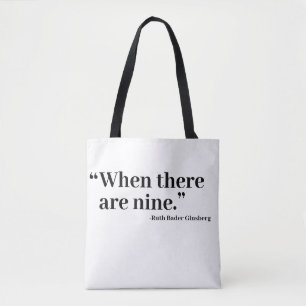 Wenn es neun gibt tasche