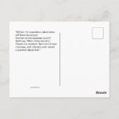 Wenn es neun Richter Ginsburg RBG Zitat Postkarte (Rückseite)