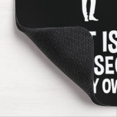 Wenn es nicht die Folgen meiner eigenen Handlungen Mousepad (Ecke)