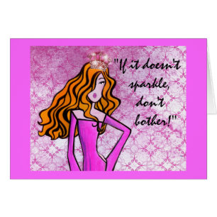 "Wenn es nicht funkelt, stören Sie nicht! "