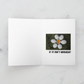 Wenn es nicht kaputt ist, beheben Sie es nicht - Karte (Innenseite)