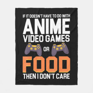 Wenn es nicht mit Anime-Videospielen oder Spielen  Fleecedecke