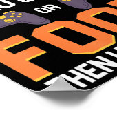 Wenn es nicht mit Anime-Videospielen oder Spielen Poster (Ecke)