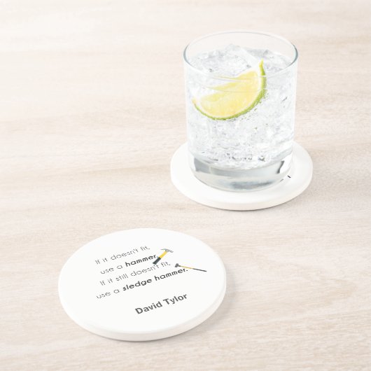 Wenn es nicht passt, getränkeuntersetzer (Seite)