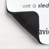 Wenn es nicht passt, mousepad (Ecke)