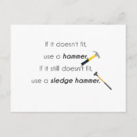 Wenn es nicht passt,