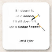 Wenn es nicht passt, untersetzer (Vorderseite)