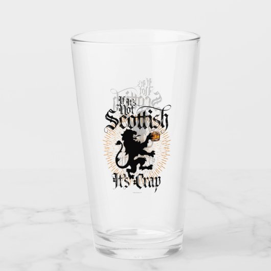 Wenn es nicht schottisch ist glas (Vorderseite)