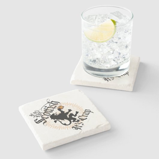 Wenn es nicht schottisch ist steinuntersetzer (Seitenansicht)