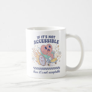 Wenn es nicht zugänglich ist, ist es nicht akzepta kaffeetasse