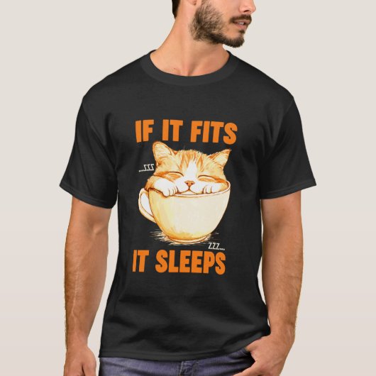 WENN ES PASST, SCHLÄFT ES T-Shirt (Vorderseite)