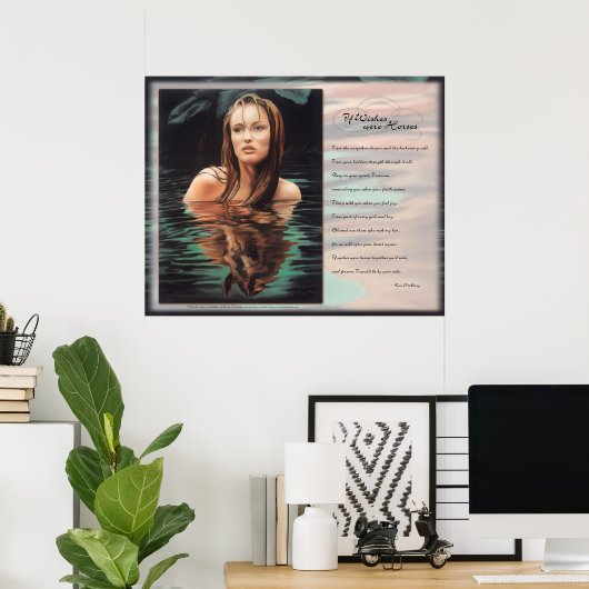 Wenn es Pferde waren Poster (Heimbüro)