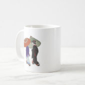 Wenn es regnet, schüttet es kaffeetasse (Vorderseite Links)