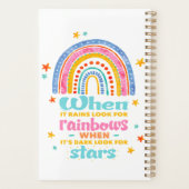 Wenn es regnet, suchen Sie nach Regenbogen Planer (Rückseite)