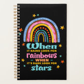 Wenn es regnet, suchen Sie nach Regenbogen Planer (Vorderseite)