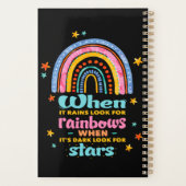 Wenn es regnet, suchen Sie nach Regenbogen Planer (Rückseite)