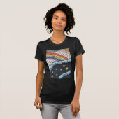 Wenn es regnet, suchen Sie nach Regenbogen T-Shirt (Vorne ganz)