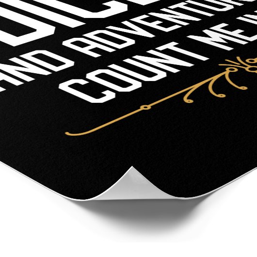 Wenn es sich um Würfel zählen Sie mich in lustigen Poster (Ecke)