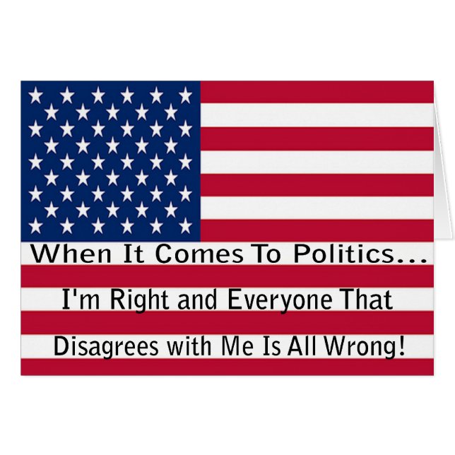 Wenn es um Politik geht (Vorderseite (Horizontal))