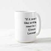 Wenn es wie Schreibens-Tasse klingt Kaffeetasse (VorderseiteRechts)