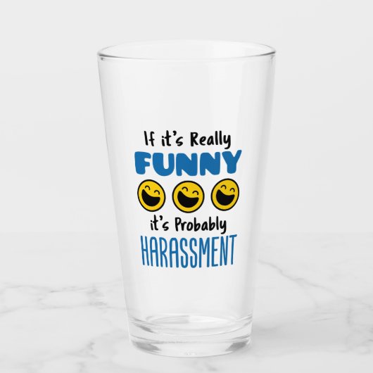 Wenn es wirklich lustig ist, wird HR wahrscheinlic Glas (Vorderseite)