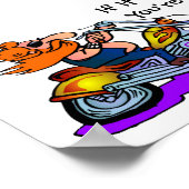 Wenn es zu laut ist, bist du zu alt poster (Ecke)