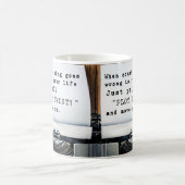 Wenn etwas falsch geht, gerade Schrei Kaffeetasse (Mittel)