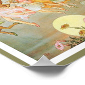 Wenn Fairies herauskommen - da Outhwaite Print Pos Poster (Ecke)