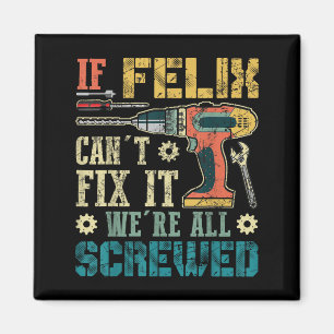 Wenn Felix es nicht reparieren kann, sind wir alle Magnet