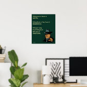 Wenn Frag zum Ausblasen wird Poster (Heimbüro)