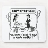 Wenn Frauen 40 Mousepad drehen (Vorne)