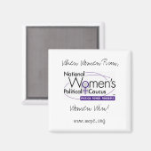 Wenn Frauen laufen ... Magnet (Vorderseite/Rückseite)