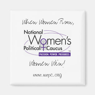 Wenn Frauen… laufen Magnet