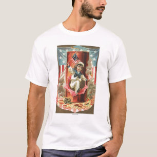 Wenn Freiheits-Flagge vorbei geht T-Shirt