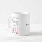 Wenn Freunde Blume waren Anführungsname Kaffeetasse (Vorderseite Links)