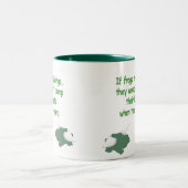 Wenn Frösche hatten Flügel… Tasse (Mittel)