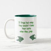 Wenn Frösche hatten Flügel… Tasse (Links)