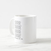 Wenn Gedicht durch Rudyard Kipling (inspirierend Kaffeetasse (Vorderseite Links)