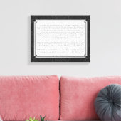 Wenn Gedicht von Rudyard Kipling Leinwanddruck (Insitu (Wohnzimmer))