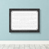 Wenn Gedicht von Rudyard Kipling Leinwanddruck (Insitu (Holzboden))