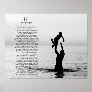 Wenn Gedicht von Rudyard Kipling Poster