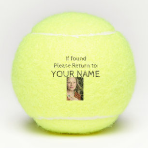Wenn gefundene bitte Rückkehr zu IHREM NAMEN Tennisbälle